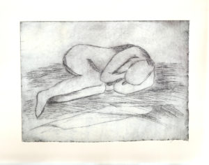 Liegende (Radierung)